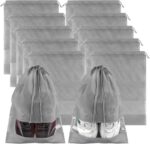10-Pack Travel Shoe Bags