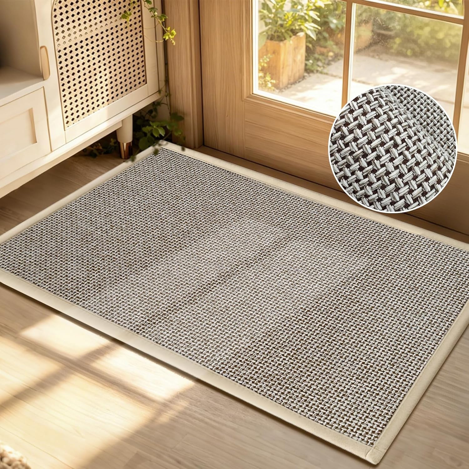 Braided Brown Doormat
