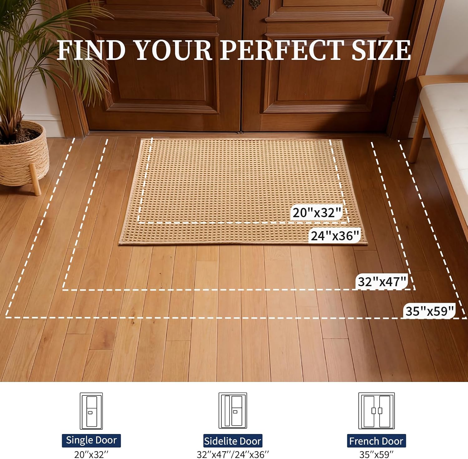 Dirt-Trapper Entrance Mat