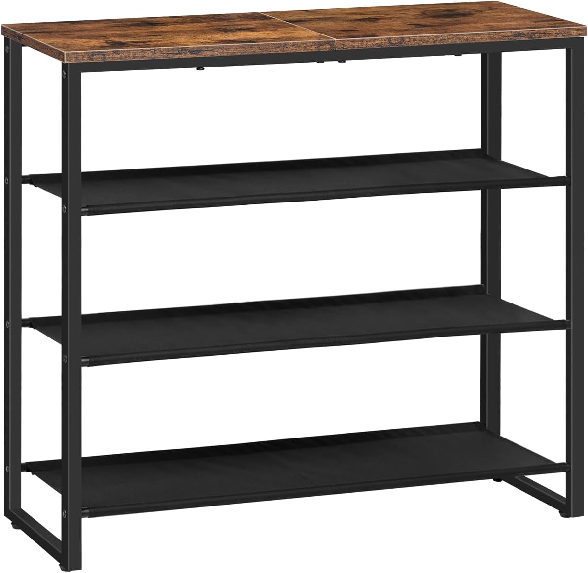 4-Tier Fabric Shelf Shoe Rack