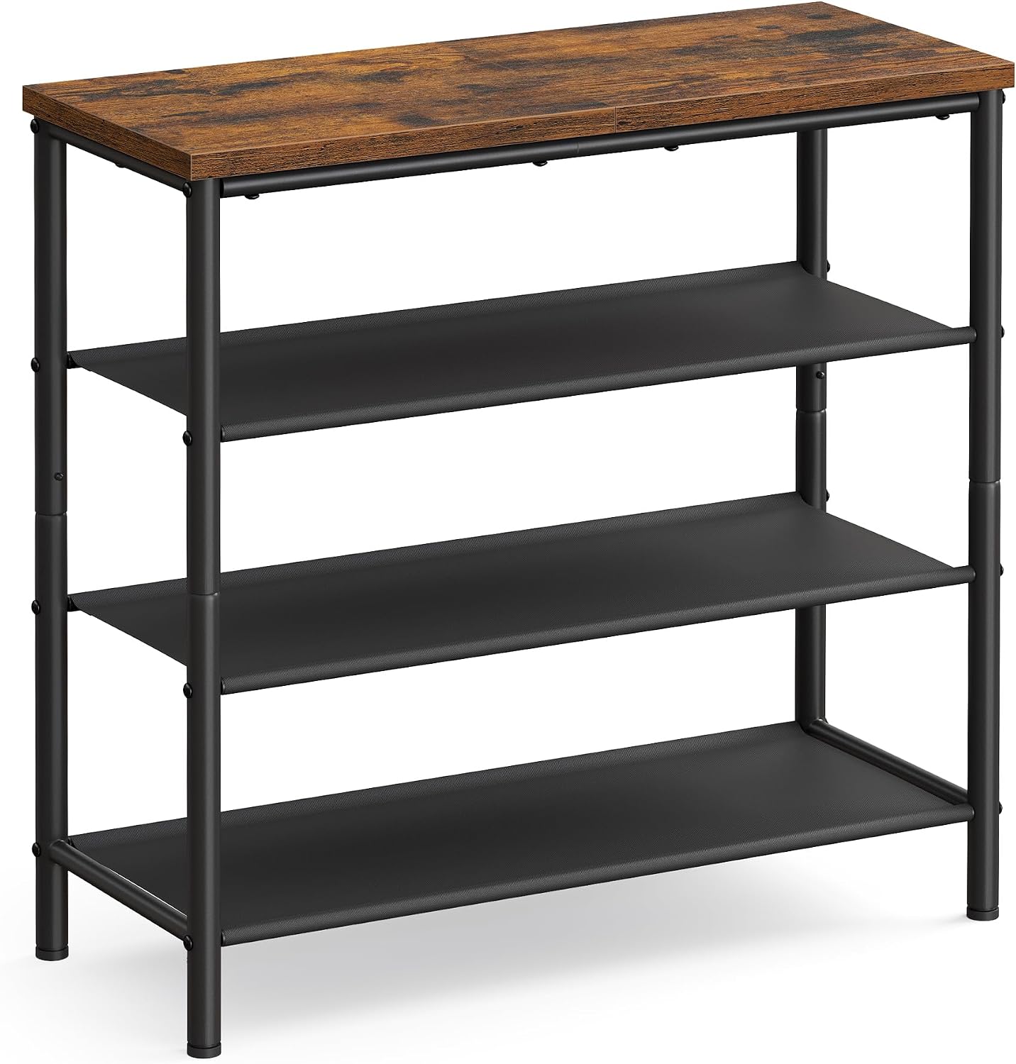 Steel Frame 4-Tier Shoe Rack