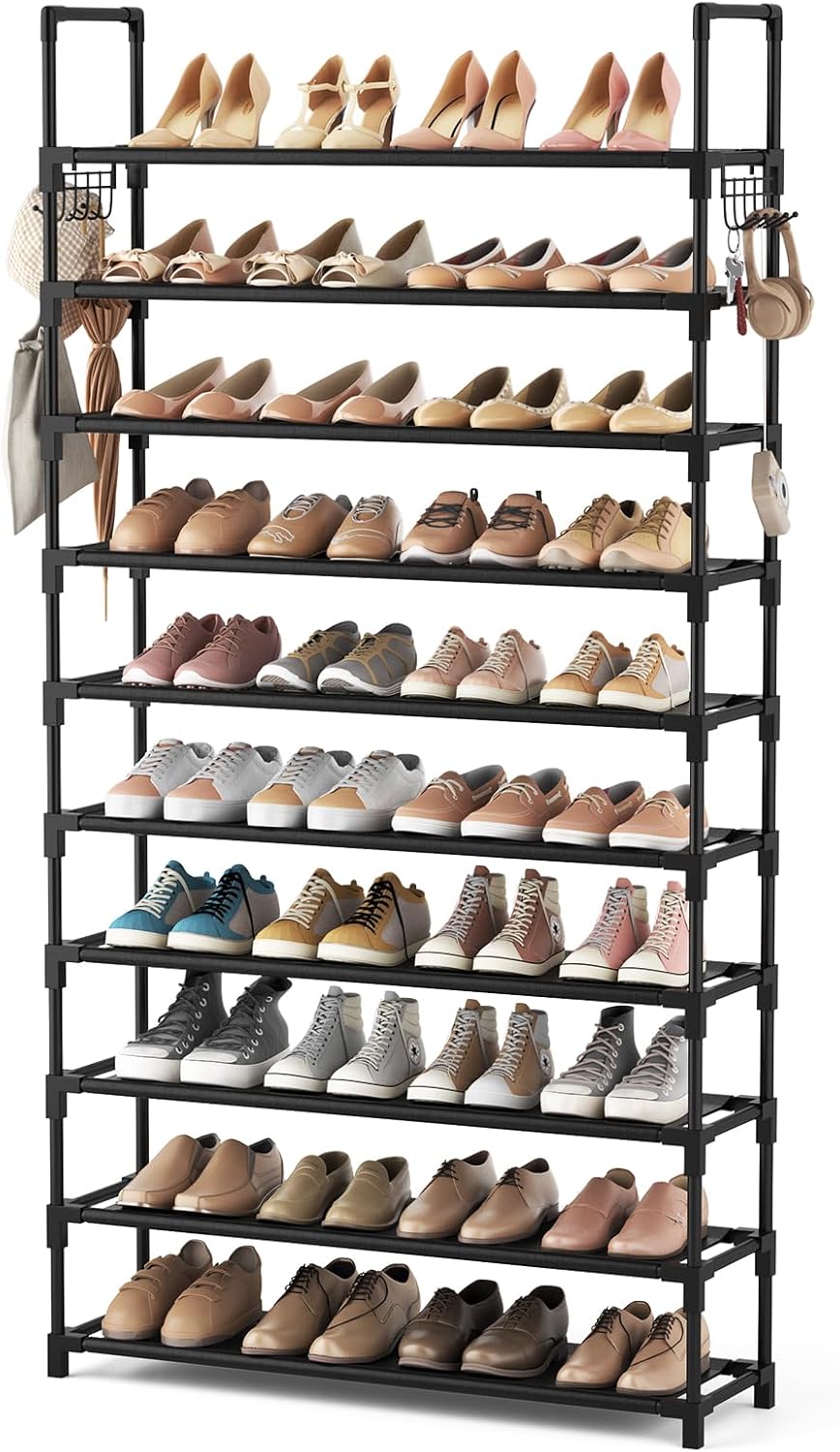 10-Tier Tall Shoe Rack